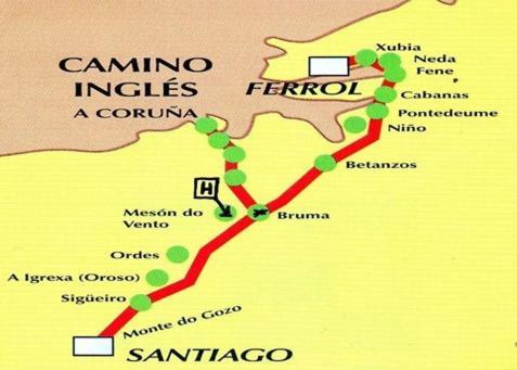 O Mesón Do Vento Hotel Canaima Bruma 1,5 K Camino מראה חיצוני תמונה